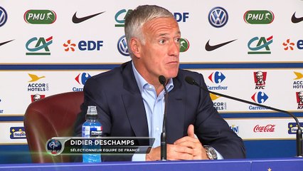 Bleus - Deschamps : "Giroud… c’est logique"