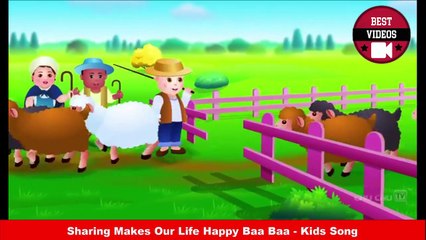 Sharing Makes Our Life Happy Baa Baa - Kids Song - Best Videos