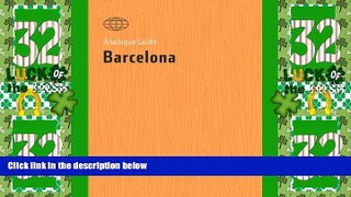 Big Deals  Analogue Guide Barcelona (Analogue Guides)  Full Read Best Seller