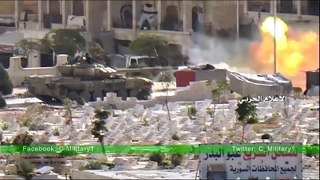 Интенсивные бои САА против банды Аль-Нусра в районе Алеппо Бенджамин