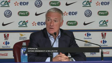 Foot - Bleus : Deschamps «le Ballon d'Or est un Duel»