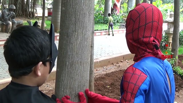 Hulk Vs Spiderman Vs Batman Funny Video Real Life Fight | Superhero Fights And Epic Rap Battles
