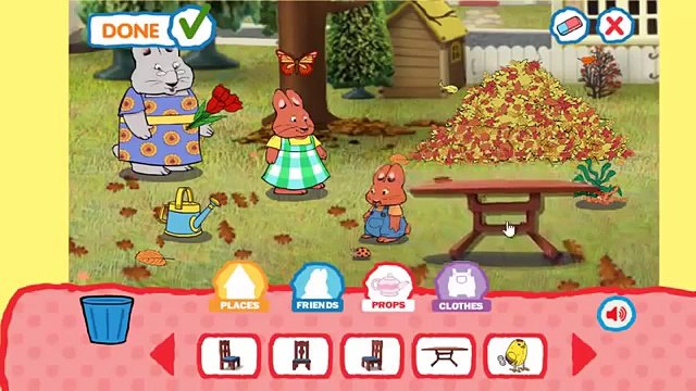 мультик игра Макс и Руби генеральная уборка в доме смотреть онлайн