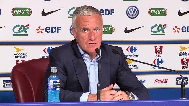 Qualifs CM 2018 - France: Didier Deschamps s'exprime sur le collectif Suédois