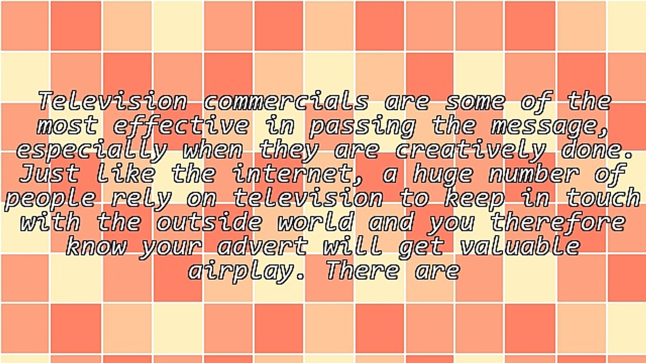 Tips To Get Your Television Advertising Right