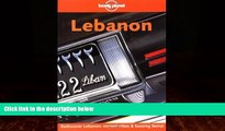 Big Deals  Lonely Planet Lebanon  Full Ebooks Most Wanted