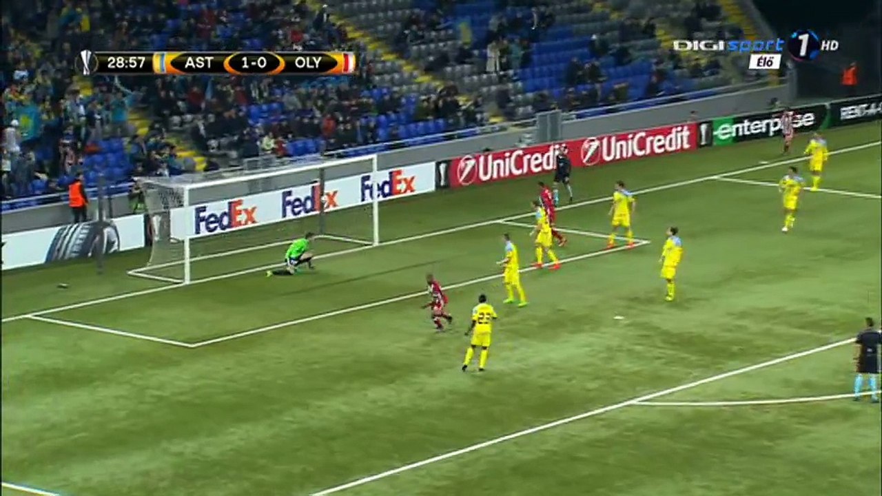 Seba Goal HD - FC Astana 1-1 Olympiakos Piraeus - 03-11-2016