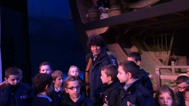 Jean Le Cam à la rencontre des écoliers