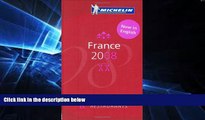 Must Have  Michelin Red Guide France: Hotels   Restaurants (Michelin Red Guide France: Hotels