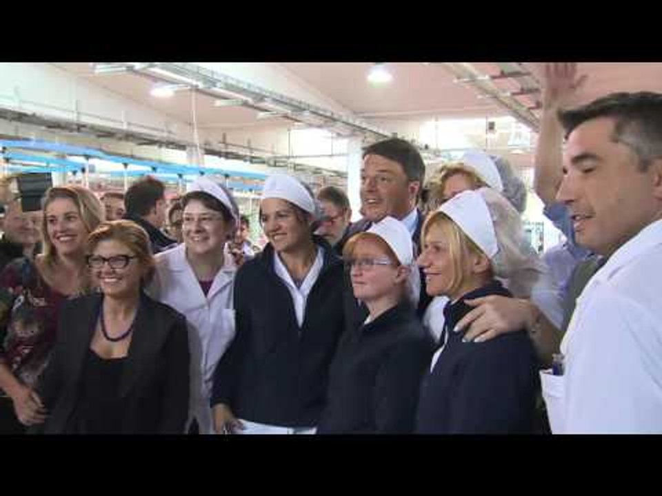 Saronno (VA) - Visita del Presidente Renzi all’azienda ILLVA  (03.11.16)