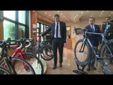 Cambiago (MI) - Renzi visita l'azienda Colnago (03.11.16)