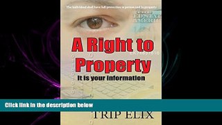 Choose Book A Right To Property: Its Your Information