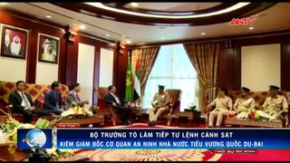 Bộ trưởng Tô Lâm tiếp tiếp Tư lệnh Cảnh sát kiêm Giám đốc Cơ quan An ninh Nhà nước Tiểu vương quốc Du-bai