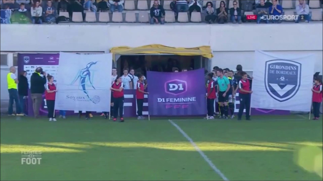 D1F - 2016/2017 - J06 - FCG Bordeaux / ASJ Soyaux 2-3 - 30-10-16 - Le Replay - Eurosport 2
