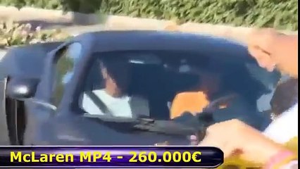 Les  plus belles voitures de Cristiano Ronaldo