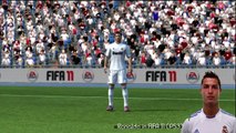 Cristiano RONALDO from FIFA 04 to FIFA 15 (PC, PS3, Xbox ONE)
