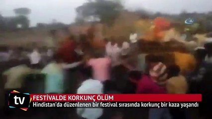 Festivalde korkunç ölüm