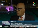 Venezuela: gob. prioriza los desafíos económicos en la mesa de diálogo
