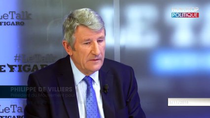 Pour Philippe de Villiers, les candidats à la primaire de la droite sont ‘’des petits boutiquiers’’
