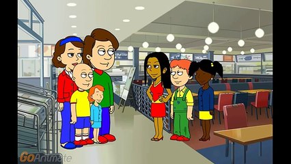 Caillou Celebrates Clementines Birthday