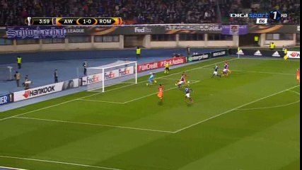 Edin Dzeko Goal HD - Austria Vienna 1-1 AS Roma - 03-11-2016