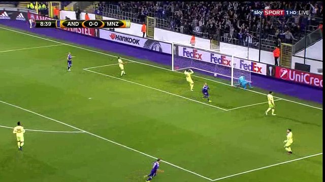 Nicolae Claudiu Stanciu Goal HD - Anderlecht 1-0 Mainz - 03-11-2016