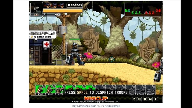 Commando-Rush ( Video Walkthrough ) action hero is back in Commando Rush, a series of fast and furious fire mission.