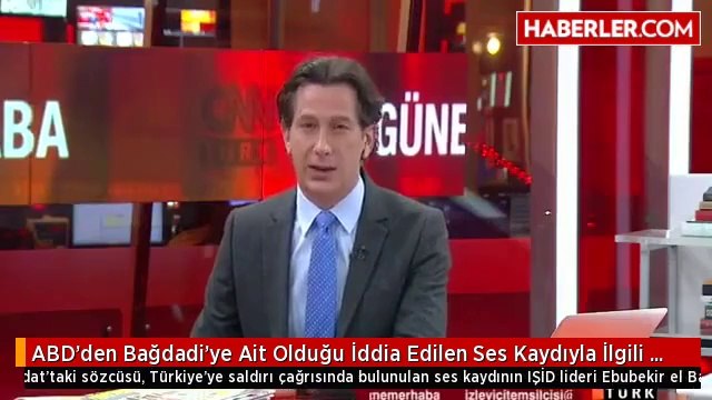 ABD'den Bağdadi'ye Ait Olduğu İddia Edilen Ses Kaydıyla İlgili Açıklama: Teyit Edemedik