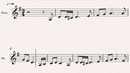 French Horn Christmas Sheet Music: The Wexford Carol
