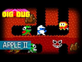 Dig Dug - Apple II (1080p 60fps)