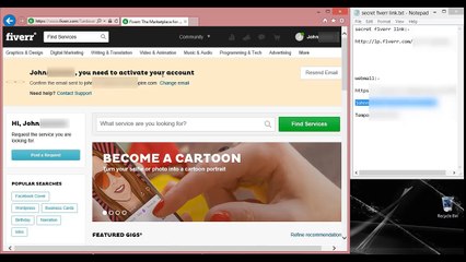Get unlimited free Fiverr gigs - Working as of Nov 3, 2016!