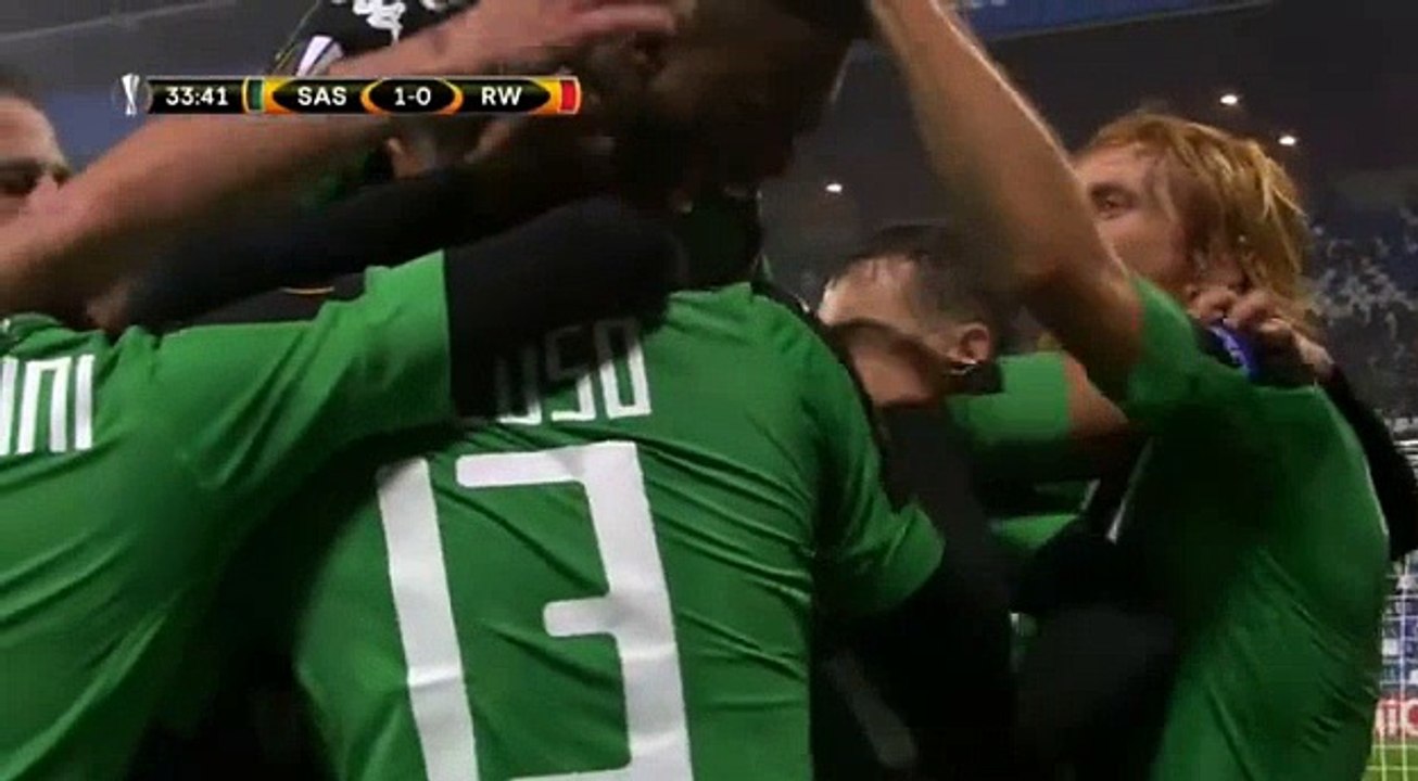 1-0 Gregoire Defrel Goal  Sassuolo 1 - 0  Rapid Vienna 03.11.2016 Europa League