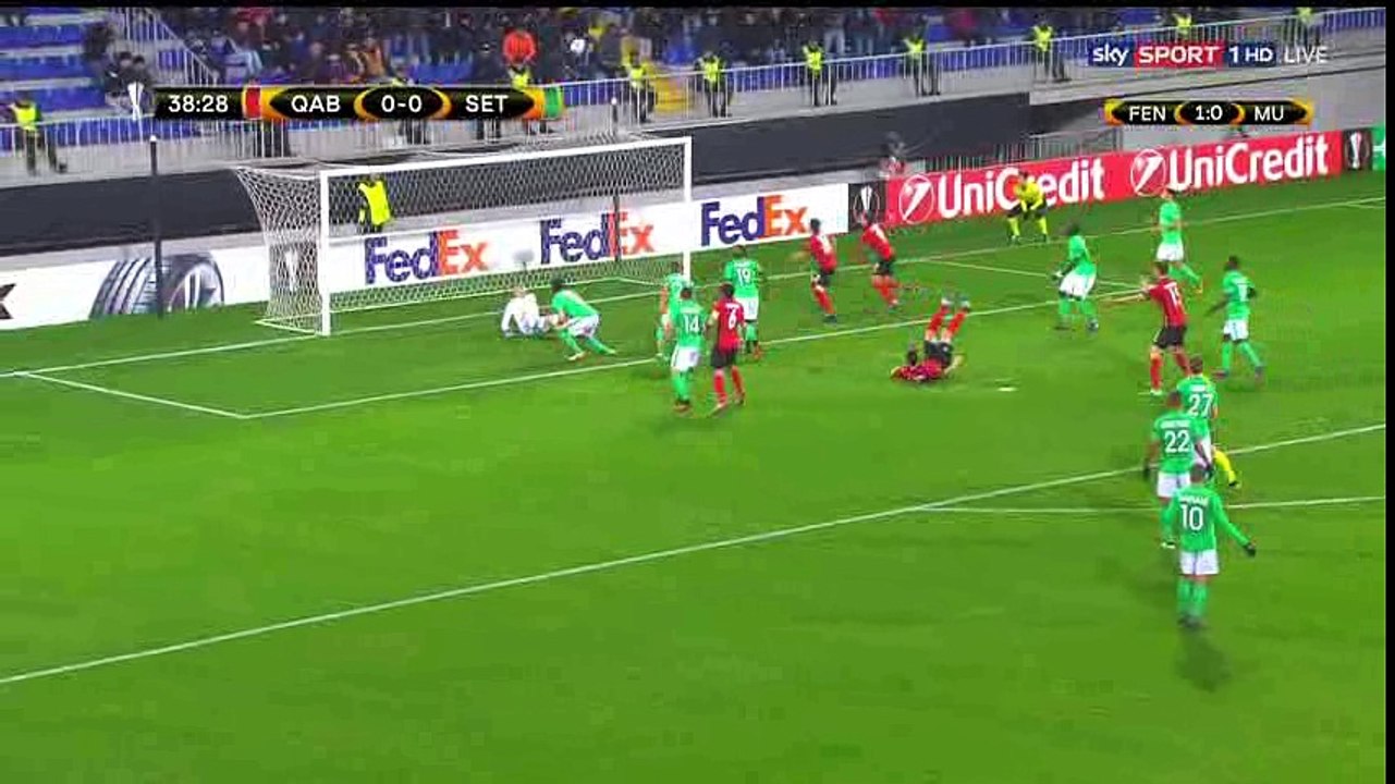 Ruslan Gurbanov Goal HD - Gabala 1-0 St Etienne - 03-11-2016