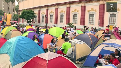 The Daily Brief: Maduro Supporters Camped Outside Presidential Palace