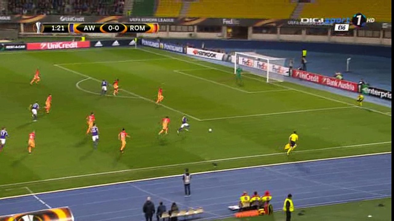 Olarenwaju Kayode Goal HD - Austria Vienna 1-0 AS Roma - 03-11-2016