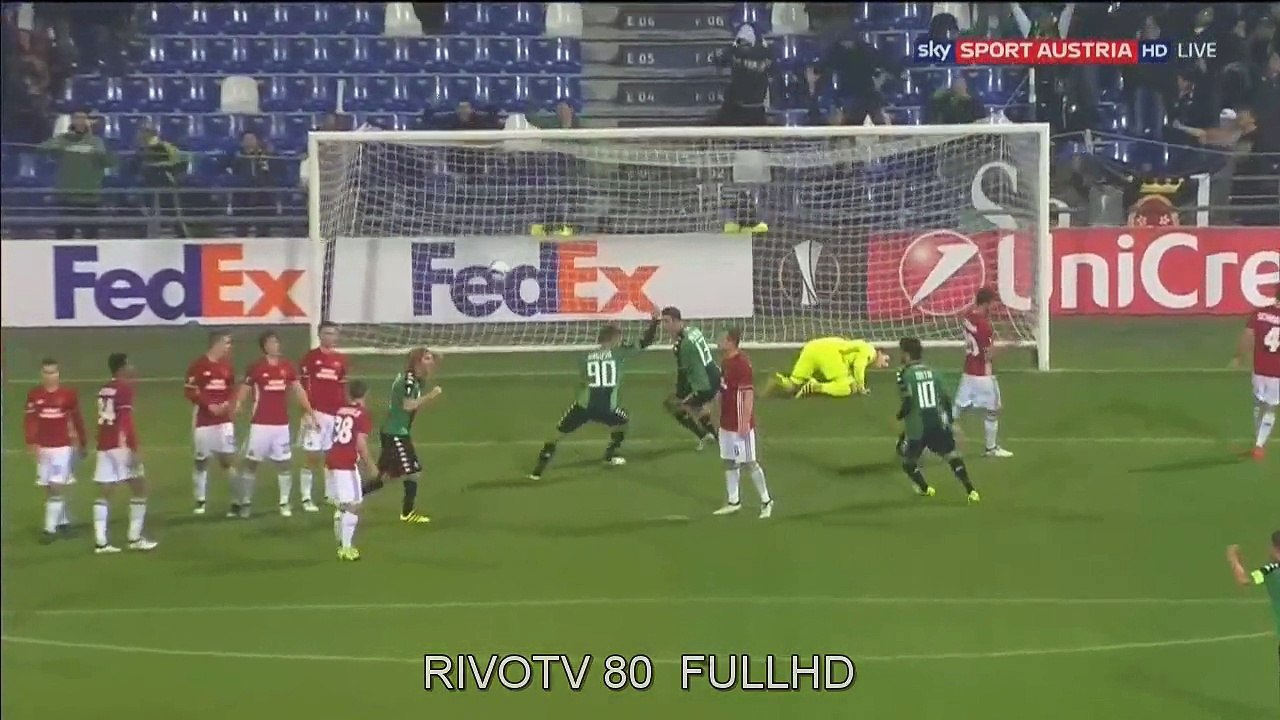 Lorenzo Pellegrini Goal HD - Sassuolo 2-0 Rapid Vienna 03.11.2016