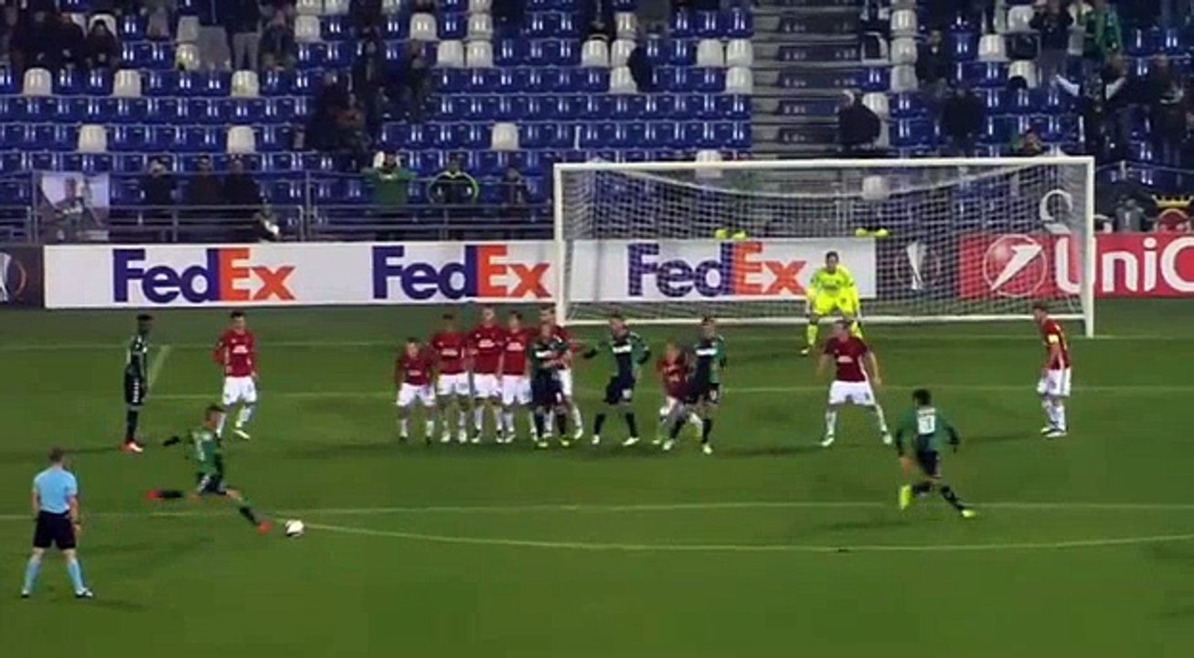 2-0 Lorenzo Pellegrini  Goal HD Sassuolo 2 - 0  Rapid Vienna 03.11.2016 Europa League