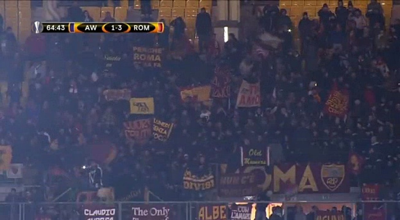 1-3 Edin Dzeko Goal HD Austria Vienna 1 - 3  AS Roma 03.11.2016 Europa League