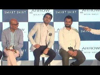 Ayushmann Launches Arrow's Smart Shirt | A Chip to browse your smart phone