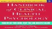 [FREE] EBOOK Handbook of Clinical Health Psychology, Volume 3: Models and Perspectives in Health
