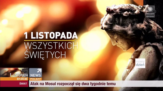 Wszystkich Świętych w Polsat News