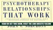 [FREE] EBOOK Psychotherapy Relationships that Work: Therapist Contributions and Responsiveness to