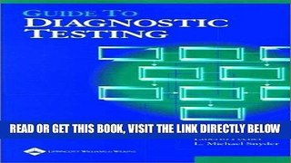 [FREE] EBOOK Guide to Diagnostic Testing BEST COLLECTION