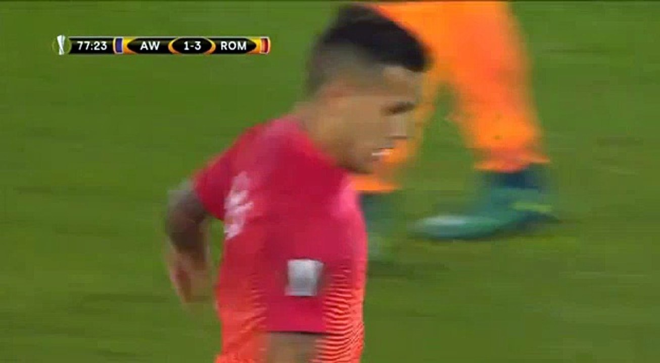 Radja Nainggolan Goal HD Austria Vienna 1 - 4  AS Roma 03.11.2016 Europa League