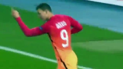 Edin Dzeko Amazing goal - Austria Wien 1 - 3 Roma -