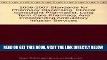 [READ] EBOOK 2006-2007 Standards for Pharmacy Dispensing, Clinical /consultant Pharmacist, Long