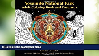 Big Deals  Yosemite National Park, Adult Coloring Book and Postcards  Full Read Best Seller