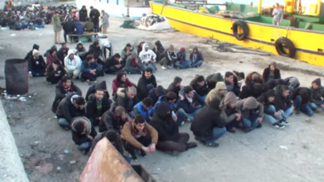 Bozcaada'da 181 Kaçak Göçmen Yakalandı - Çanakkale