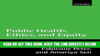 [FREE] EBOOK Public Health, Ethics, and Equity ONLINE COLLECTION