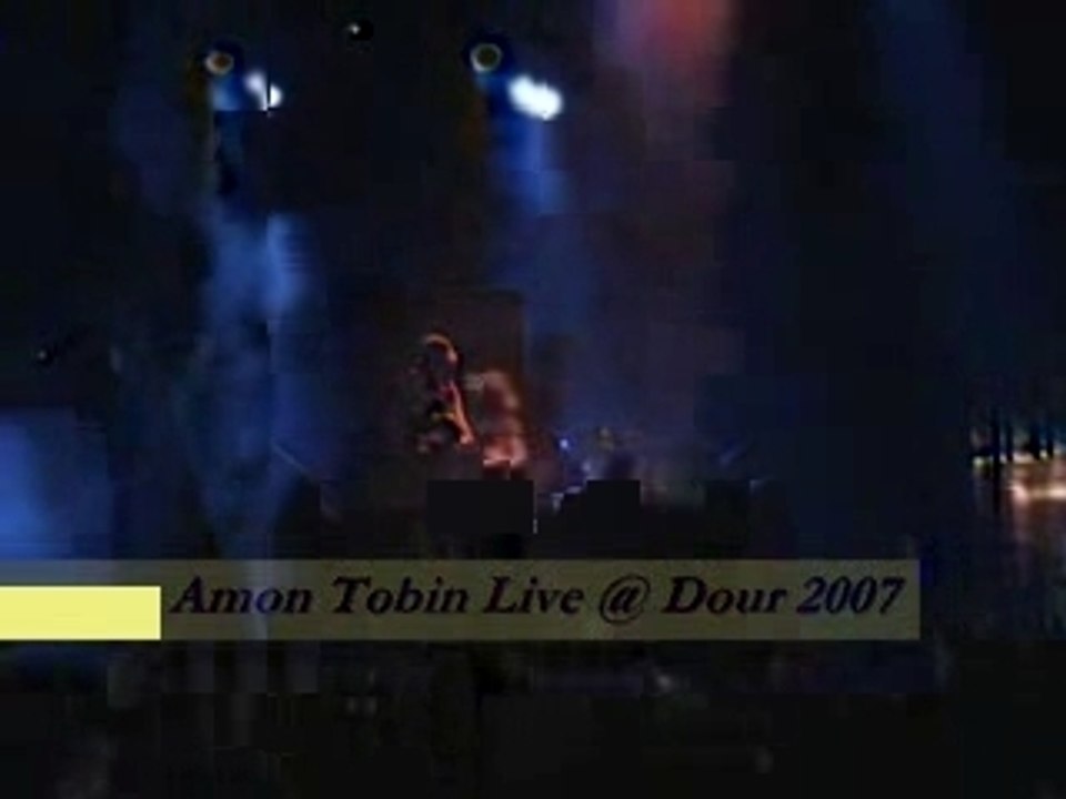 Amon Tobin Live @ Dour 2007